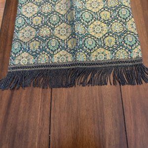 Japanese Woven Fabric Fringed High Quality Table Runner